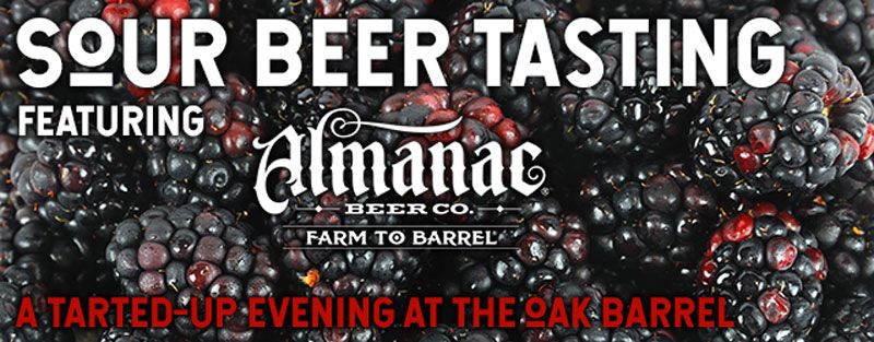 Sour Beer Tasting featuring Almanac at The Oak Barrel (NSW)