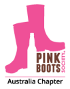 Pink Boots Society Australia logo