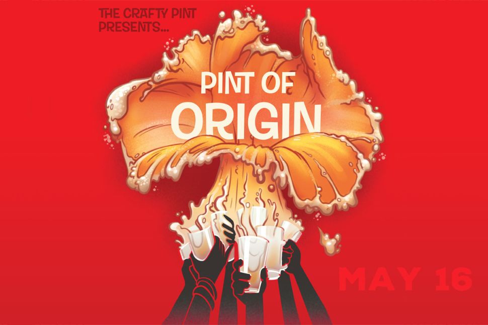 Pint Of Origin GBW Events: May 16